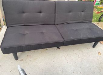 Black futon