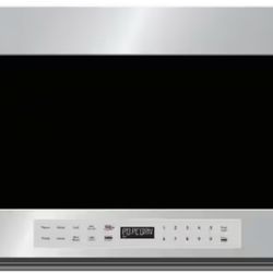 24 in. 1.4 cu. ft. 1000-Watt Over the Range Microwave in Stianless and Black Glass Sensor Cook w/Slide-Out Grease Filtros 