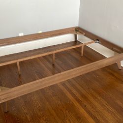 Free full wooden bedframe