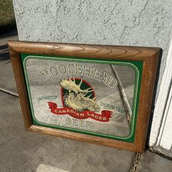 Moosehead Beer Mirror