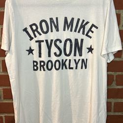 Under Armour 'Roots of Fight' Iron Mike Tyson Brooklyn White Men's Shirt