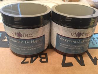 2 of Nasal Congestion & Stuffy Nose Relief So You Can Decongest & Feel Better Aromatherapy Dead Sea Bath Salts - Vi-Tae 'Breathe Easy! Sleep Tight!'1