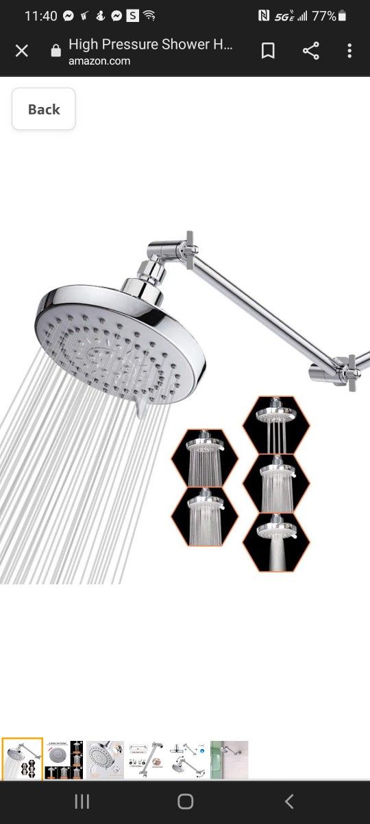 High Pressure Shower Head 