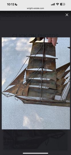 Metal art Clipper Ship Super Cool 