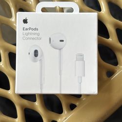 Apple Wired Headphones- Lighting Cable 