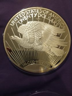 Gold Plated Coin