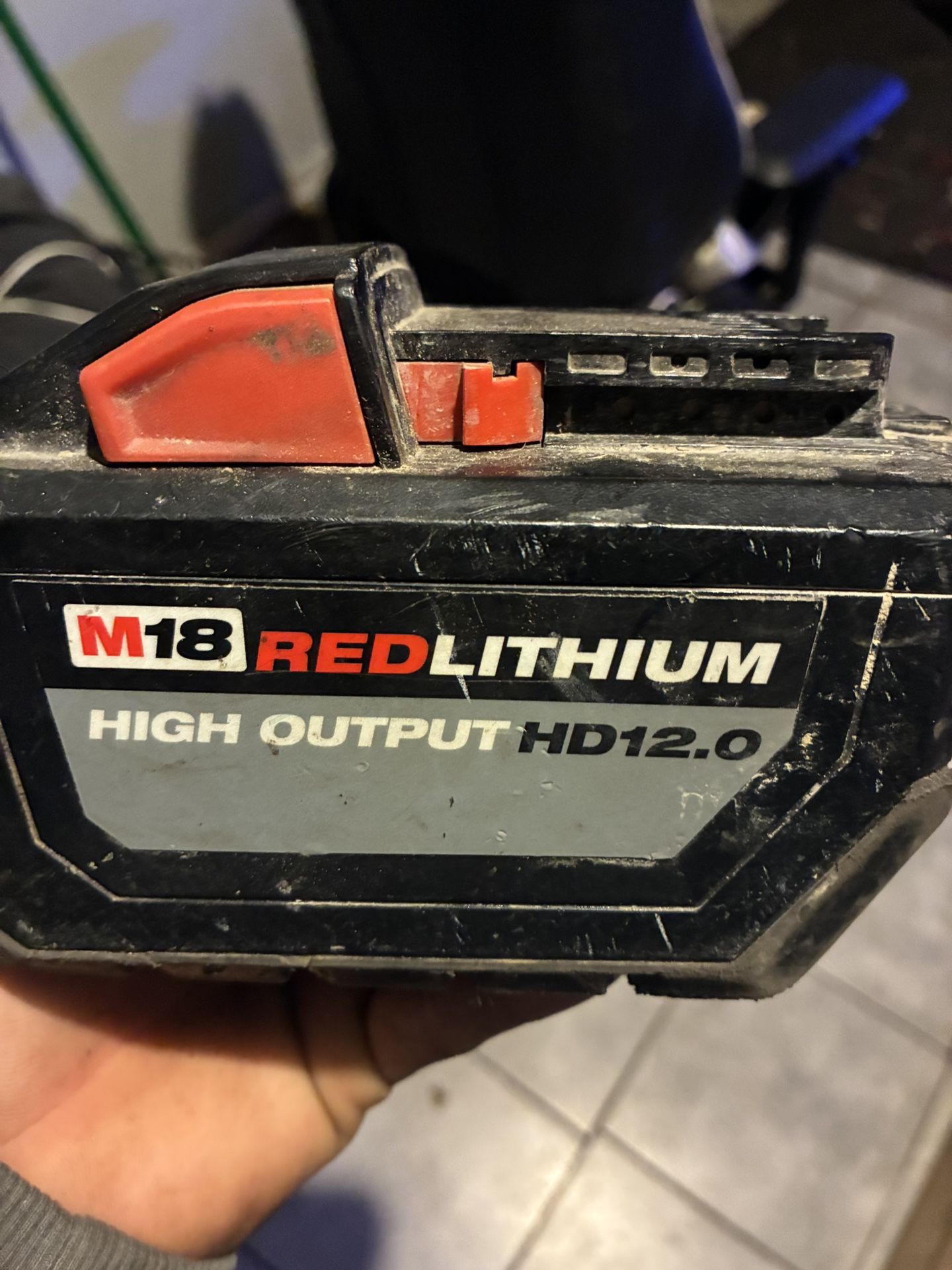 12.0 M-18 Milwaukee Battery