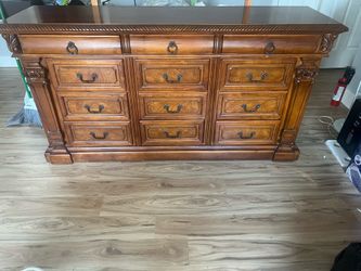 Large 12 Drawer Bedroom Dresser