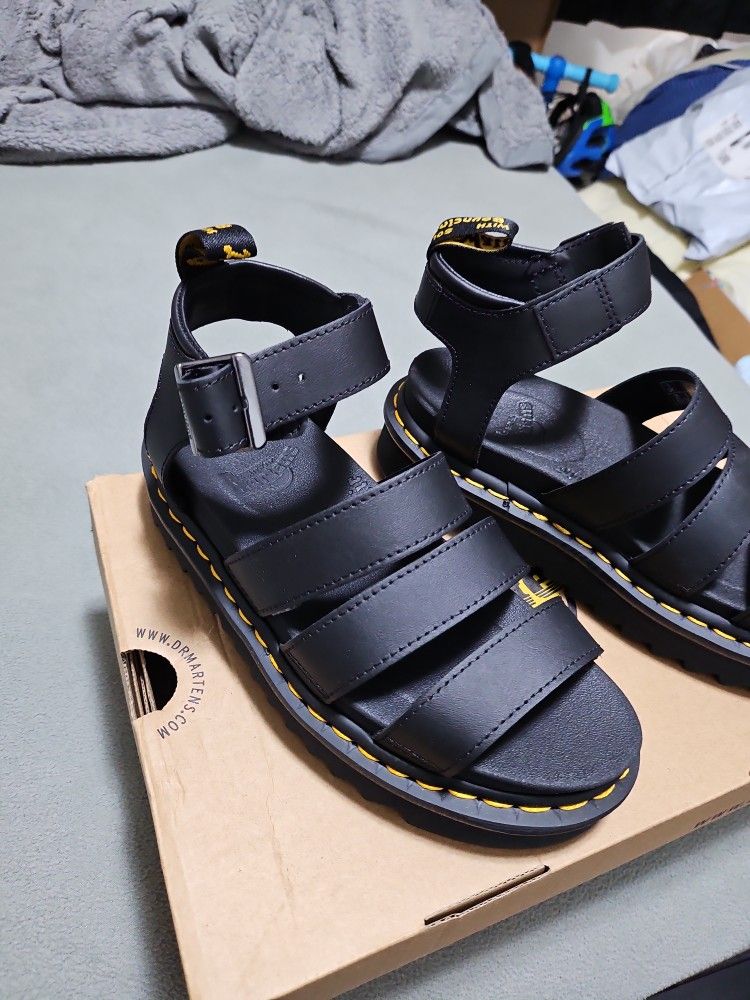 So So Cute Doc Martins Sandles New With Boc 