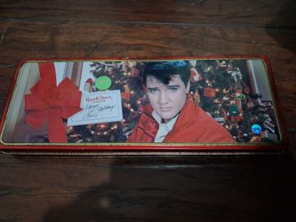 Russell Stover Elvis Presley Holiday Collector Tin