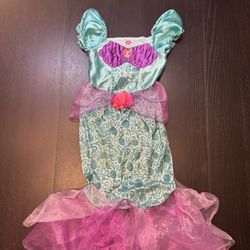 Little Mermaid Costume, Aerial Dress - Size 4/5