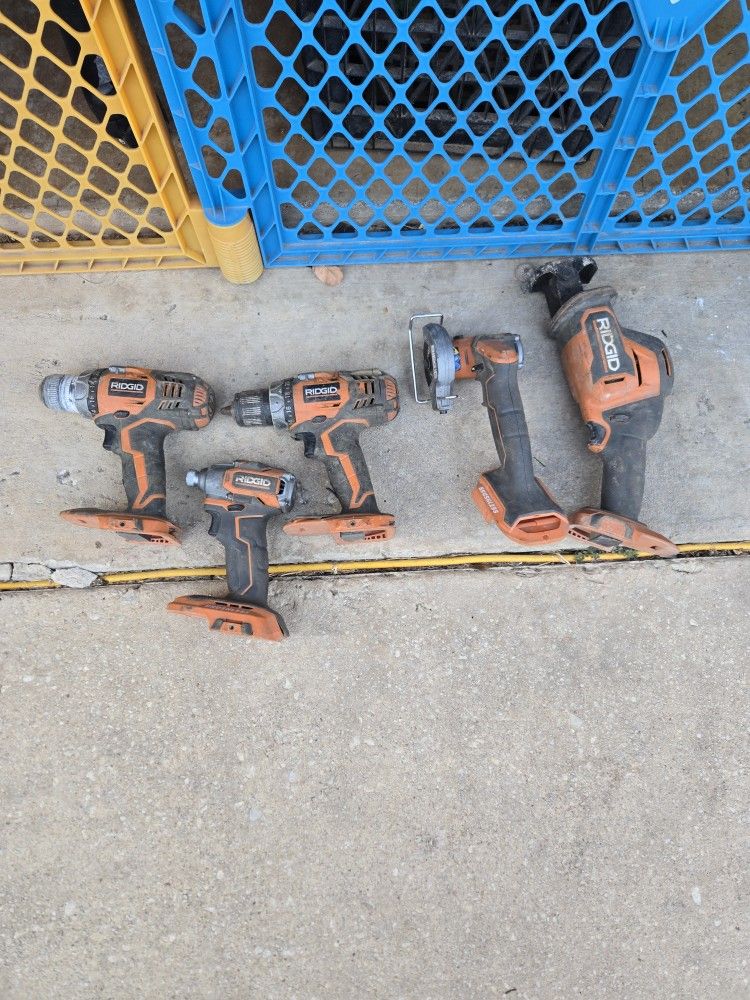 Ridgid 18v Tools