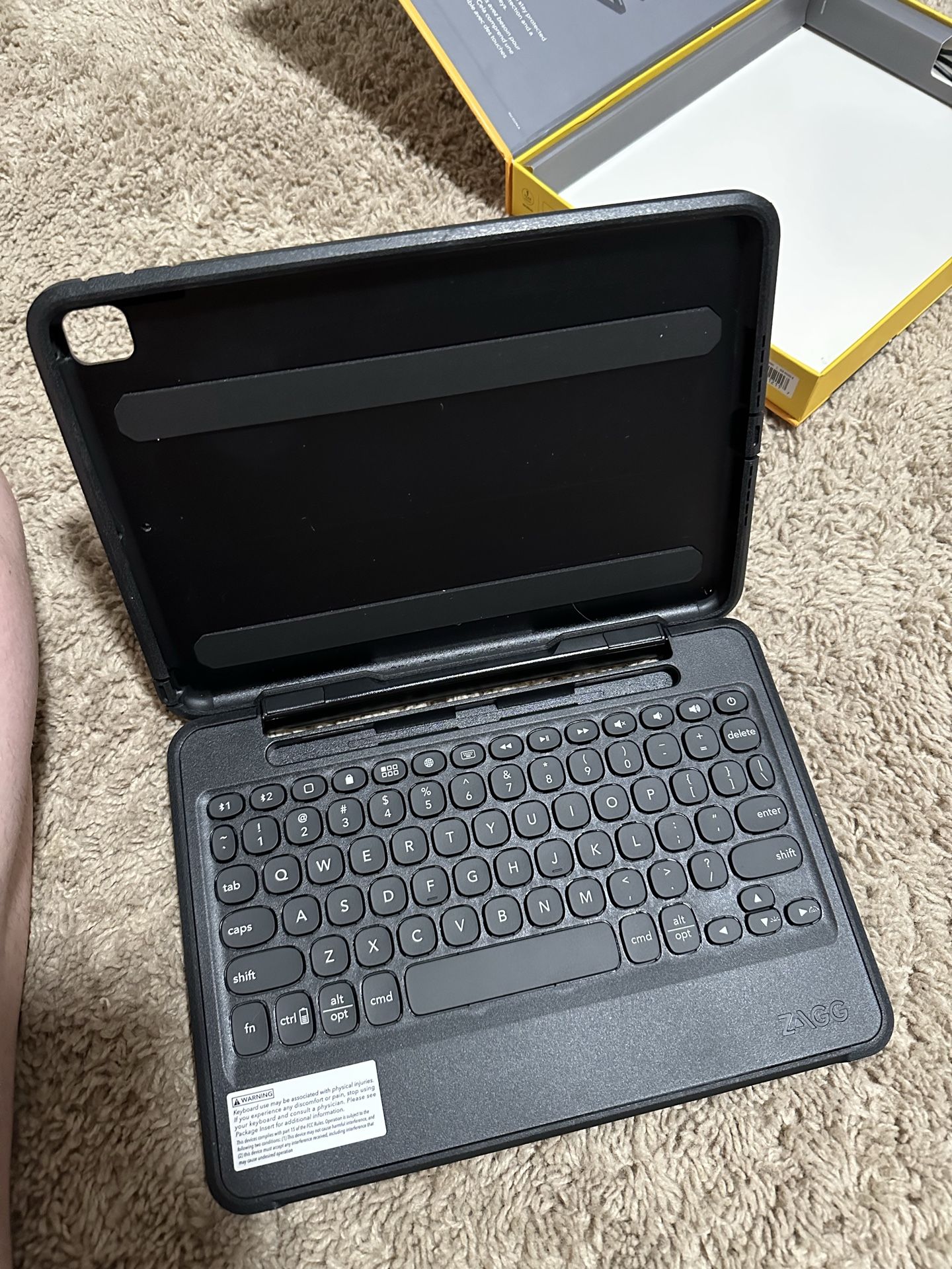 iPad case with keyboard