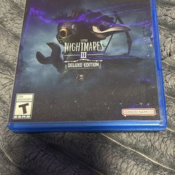 Little Nightmares 3 Disc Ps5 DELUXE EDITION