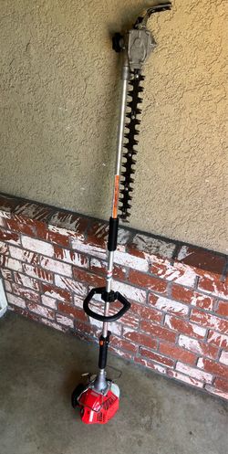 TMC AHT-2870M is a commercial-grade, articulated long-reach hedge trimmer In Good Working Order