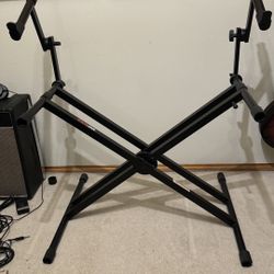 Keyboard 2 Tier Stand