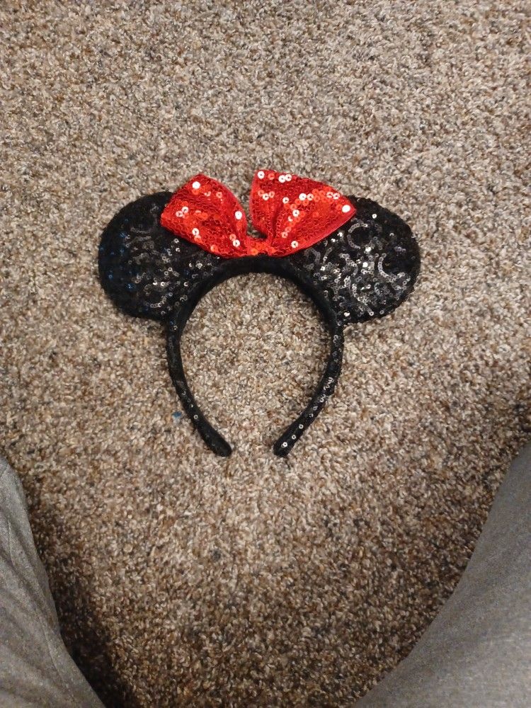Sparkly Minnie Mouse Ears
