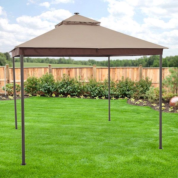 Gazebo with Solar Lights