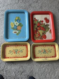 Vintage Serving Trays