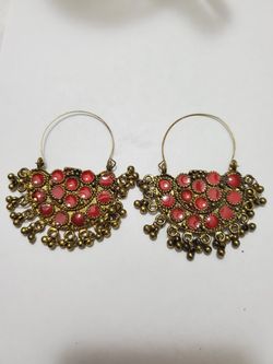 Afghani jumka handmade jewelry