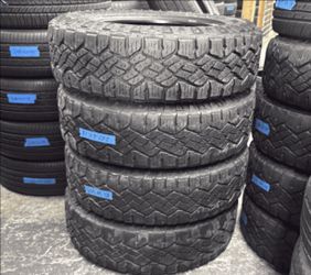 255 65 18 GoodYear Wrangler Set of 4 Used