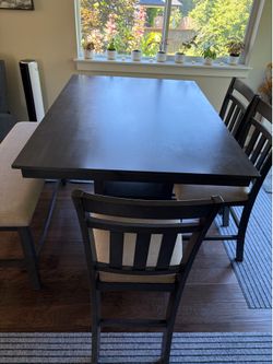 42”x60” Pub Height Dining Table