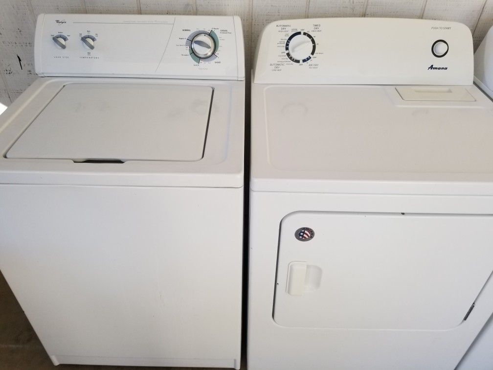 Washer and Dryer