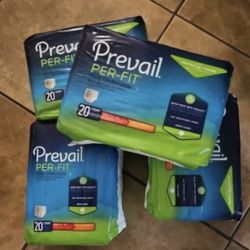 Prevail Per-Fit Daily Underwear Incontinence, Disposable, Extra Absorbency, $30 (For One Box Of 4 Packs)