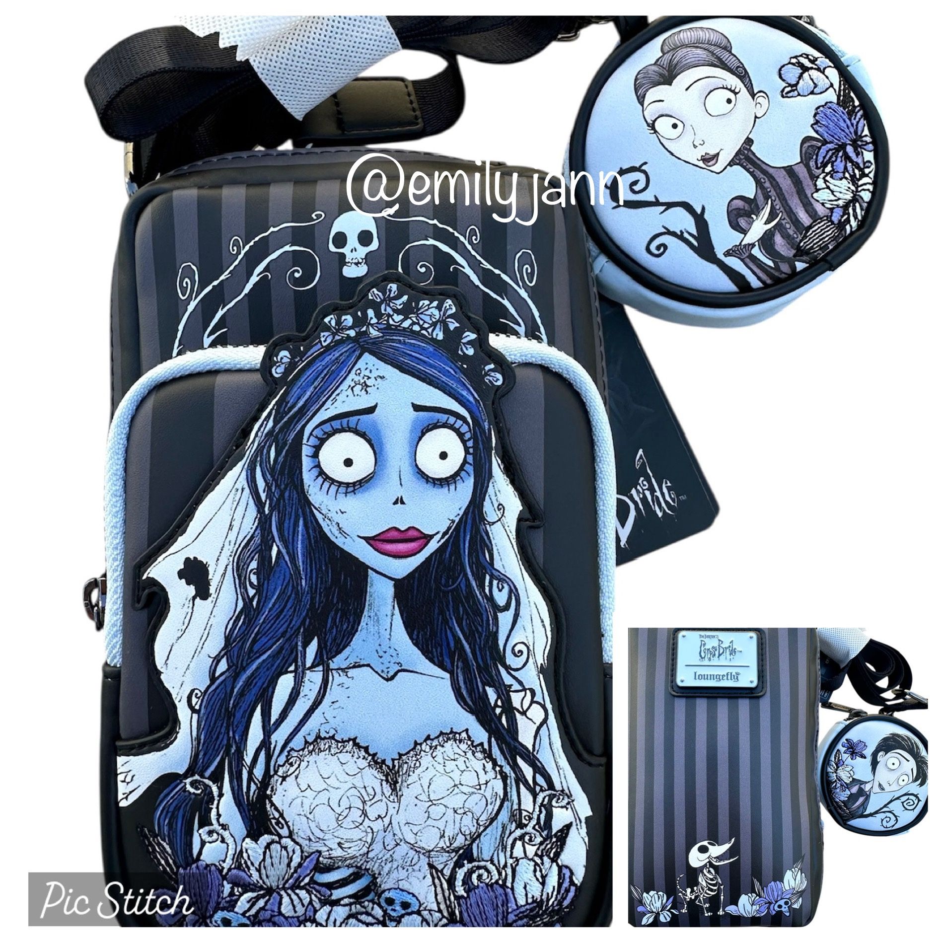 Corpse Bride Crossbody Bag