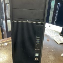 HP Z240 Tower Workstation, i7-6th Gen, 32 GB ram