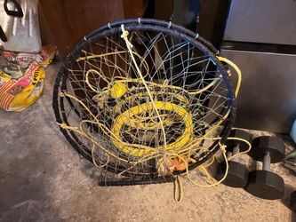 Crab pots.