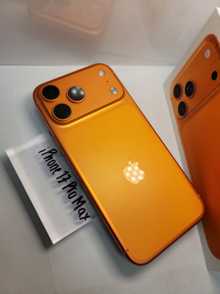 Apple iPhone 17 Pro Max Unlocked ($50 Down Payment Take Home Today)