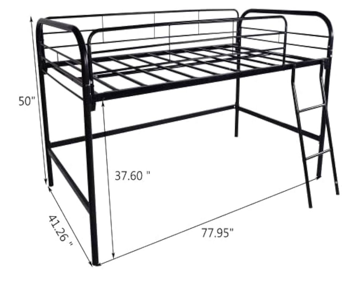 Frequently Used Loft Bed and Mattress