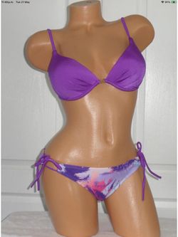 NWOT VENUS MULTICOLOR TOP (A) BIKINI BOTTOM (4)