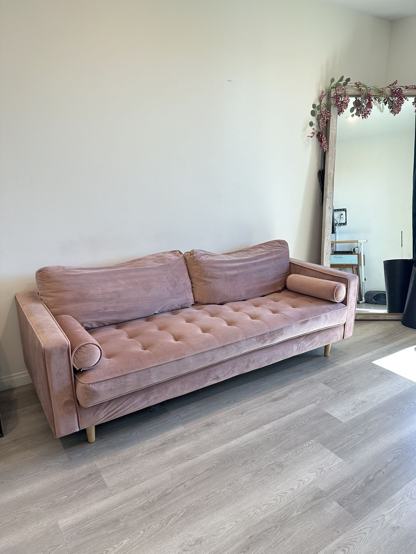 Pink Comfy Sofa