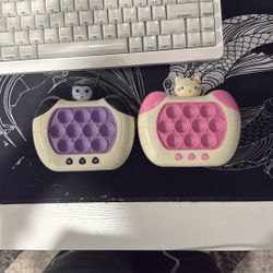 Kuromi And Hello Kitty Pop It’s 