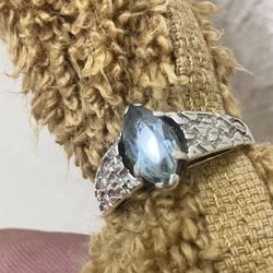 Kabana Blue Topaz  On Sterling Silver 