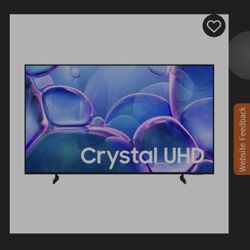Samsung 70" Smart TV Crystal UHD 4K with HDMI cord