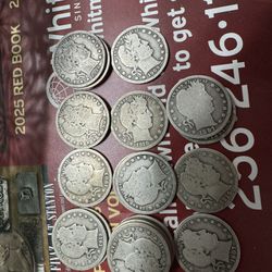 Barber Quarters $10 Each, Better Condition