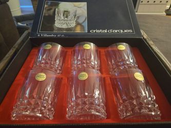 Cristal d'Arques Villandry Crystal Glasses Set of 6