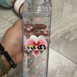Powerpuff Girls Milk Carton Bottle