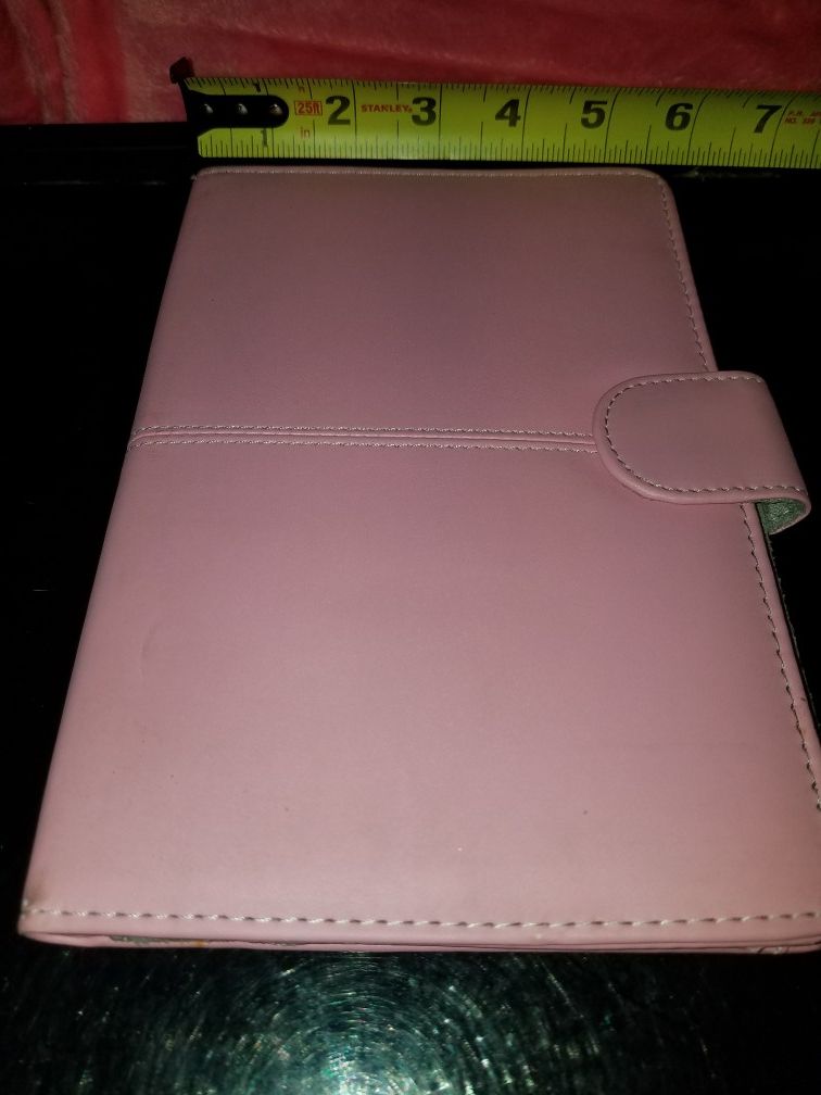 Light pink tablet cover