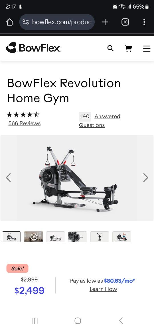 Bowflex Revolution