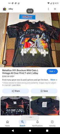 Og Metallica t shirt