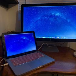 Apple MacBook Pro And Apple Cinema Display 30inch
