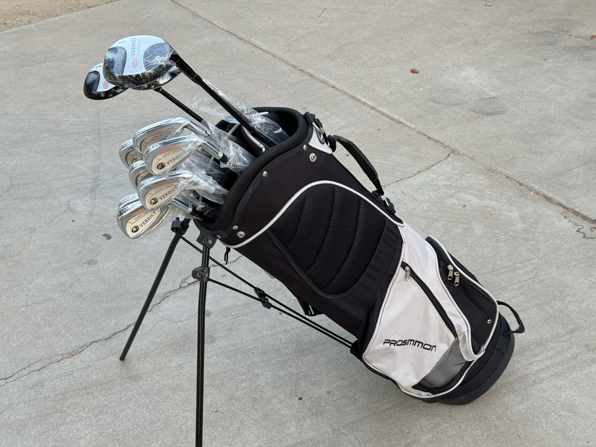 Men's GRAPHITE mitsushiba Golf Club Set With Bag SALE PENDING