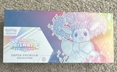 Pokemon Prismatic Evolutions Super Premium Collection SPC - Factory Sealed