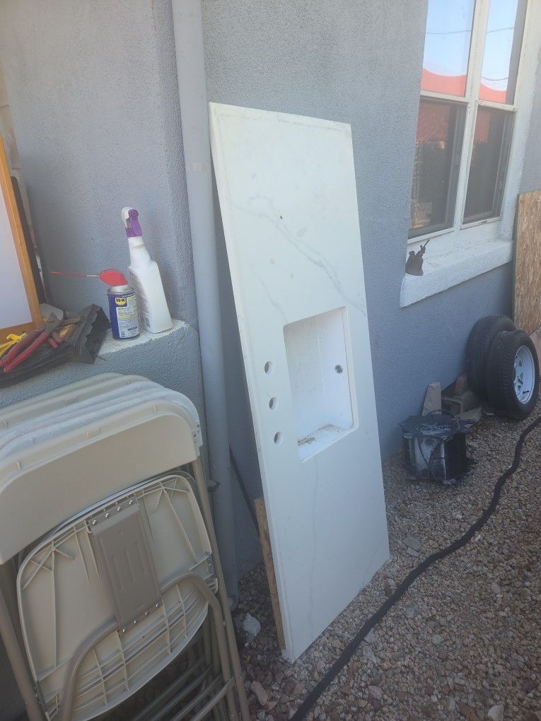 2in Marble Sink Counter Top