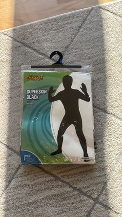 Spirit super skin black child X-Large 12-14