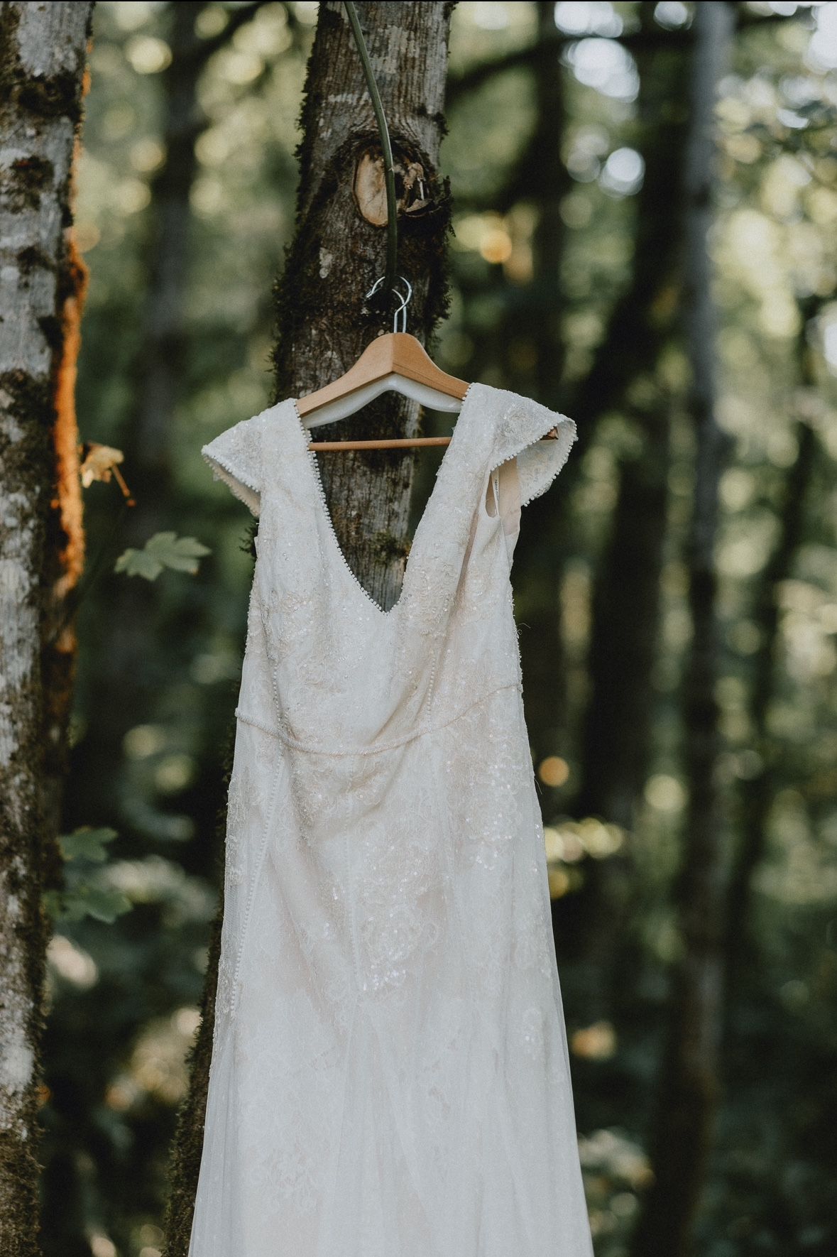 Beautiful Wedding Dress: Trumpet Skirt With Small Train